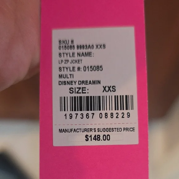 Floral Pink and Green Women's - Picture 3 of 7